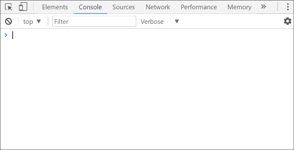 Google Chrome exibindo o resultado do comando mostrado acima